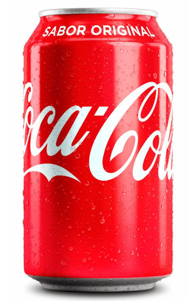 Imagen de Coca cola normal lata
